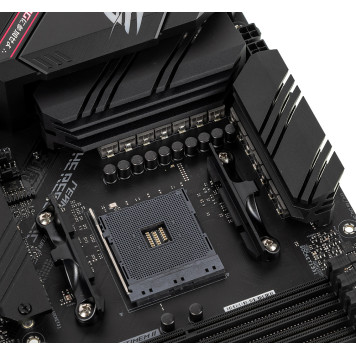 Материнская плата Asus ROG STRIX B550-F GAMING Soc-AM4 AMD B550 4xDDR4 ATX AC`97 8ch(7.1) 2.5Gg RAID+HDMI+DP -5