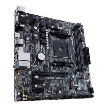 Материнская плата Asus PRIME A320M-K Soc-AM4 AMD A320 2xDDR4 mATX AC`97 8ch(7.1) GbLAN RAID+VGA+HDMI -3