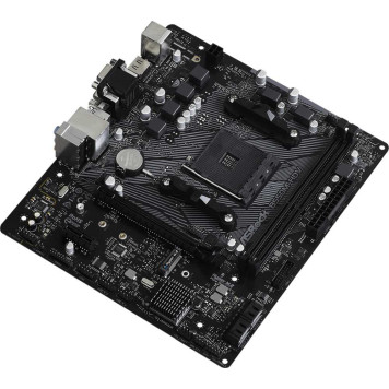 Материнская плата Asrock B550M-HDV Soc-AM4 AMD B550 2xDDR4 mATX AC`97 8ch(7.1) GbLAN RAID+VGA+DVI+HDMI -1
