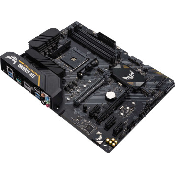 Материнская плата Asus TUF GAMING B450-PLUS II Soc-AM4 AMD B450 4xDDR4 ATX AC`97 8ch(7.1) GbLAN RAID+HDMI+DP -2