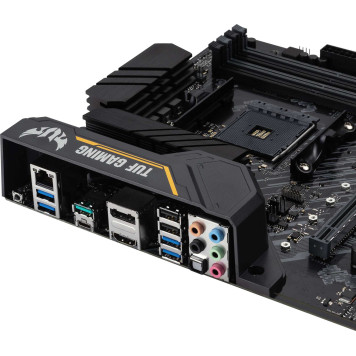 Материнская плата Asus TUF GAMING B450-PLUS II Soc-AM4 AMD B450 4xDDR4 ATX AC`97 8ch(7.1) GbLAN RAID+HDMI+DP -3