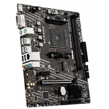 Материнская плата MSI B550M-A PRO Soc-AM4 AMD B550 2xDDR4 mATX AC`97 8ch(7.1) GbLAN RAID+DVI+HDMI -2