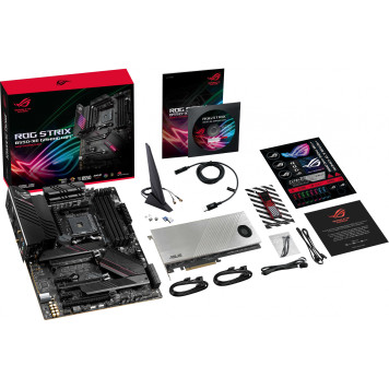 Материнская плата Asus ROG STRIX B550-XE GAMING WIFI Soc-AM4 AMD B550 4xDDR4 ATX AC`97 8ch(7.1) 2.5Gg RAID+HDMI+DP -12