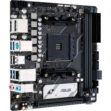 Материнская плата Asus PRIME A320I-K Soc-AM4 AMD A320 2xDDR4 mini-ITX AC`97 8ch(7.1) GbLAN RAID+HDMI+DP -2