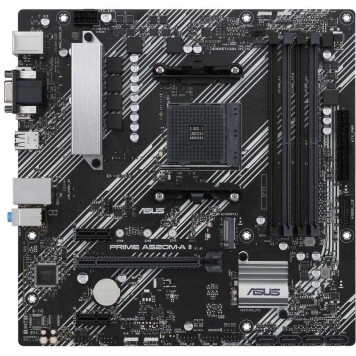 Материнская плата Asus PRIME A520M-A II Soc-AM4 AMD A520 4xDDR4 mATX AC`97 8ch(7.1) GbLAN RAID+VGA+HDMI+DP -5
