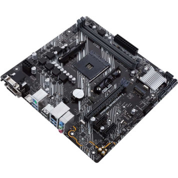 Материнская плата Asus PRIME B450M-K II Soc-AM4 AMD B450 2xDDR4 mATX AC`97 8ch(7.1) GbLAN RAID+VGA+DVI+HDMI -1