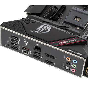 Материнская плата Asus ROG STRIX B550-F GAMING Soc-AM4 AMD B550 4xDDR4 ATX AC`97 8ch(7.1) 2.5Gg RAID+HDMI+DP -11