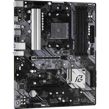 Материнская плата Asrock B550 PHANTOM GAMING 4 Soc-AM4 AMD B550 4xDDR4 ATX AC`97 8ch(7.1) GbLAN RAID+HDMI -3