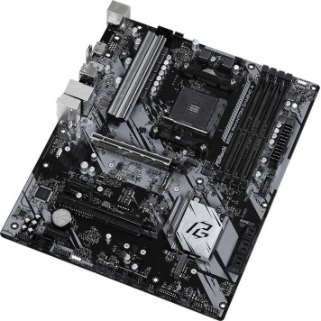Материнская плата Asrock B550 PHANTOM GAMING 4 Soc-AM4 AMD B550 4xDDR4 ATX AC`97 8ch(7.1) GbLAN RAID+HDMI -1