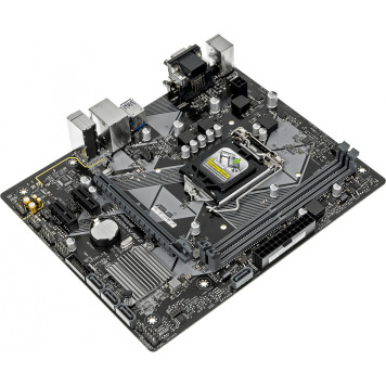 Материнская плата Asus PRIME H310M-K R2.0 Soc-1151v2 Intel H310 2xDDR4 mATX AC`97 8ch(7.1) GbLAN+VGA+DVI -1