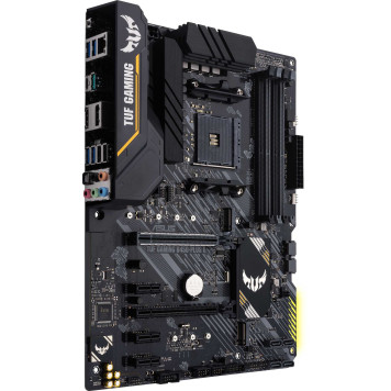 Материнская плата Asus TUF GAMING B450-PLUS II Soc-AM4 AMD B450 4xDDR4 ATX AC`97 8ch(7.1) GbLAN RAID+HDMI+DP -1