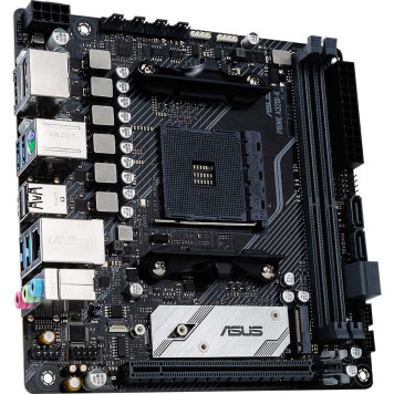 Материнская плата Asus PRIME A320I-K Soc-AM4 AMD A320 2xDDR4 mini-ITX AC`97 8ch(7.1) GbLAN RAID+HDMI+DP -3