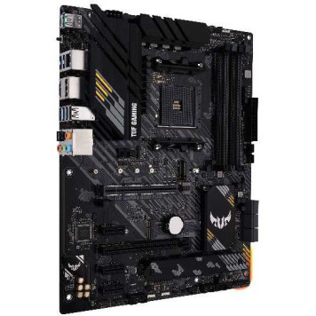 Материнская плата Asus TUF GAMING B550-PLUS Soc-AM4 AMD B550 4xDDR4 ATX AC`97 8ch(7.1) 2.5Gg RAID+HDMI+DP -6