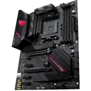 Материнская плата Asus ROG STRIX B550-F GAMING Soc-AM4 AMD B550 4xDDR4 ATX AC`97 8ch(7.1) 2.5Gg RAID+HDMI+DP -2