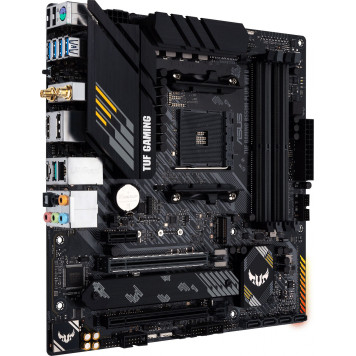 Материнская плата Asus TUF GAMING B550M-PLUS WIFI II Soc-AM4 AMD B550 4xDDR4 mATX AC`97 8ch(7.1) 2.5Gg RAID+HDMI+DP -2