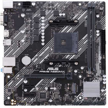 Материнская плата Asus PRIME A520M-K Soc-AM4 AMD A520 2xDDR4 mATX AC`97 8ch(7.1) GbLAN RAID+VGA+HDMI 