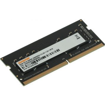 Память DDR4 8Gb 3200MHz Digma DGMAS43200008S RTL PC4-25600 CL22 SO-DIMM 260-pin 1.2В single rank -3