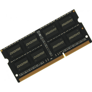 Память DDR3 8Gb 1600MHz Digma DGMAS31600008D RTL PC3-12800 CL11 SO-DIMM 204-pin 1.5В dual rank 