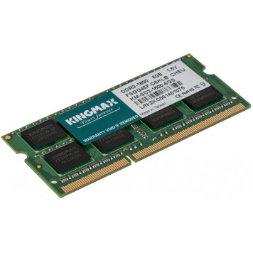 Память DDR3 8Gb 1600MHz Kingmax KM-SD3-1600-8GS RTL PC3-12800 CL11 SO-DIMM 204-pin 1.5В -1