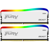 Память DDR4 2x8GB 3600MHz Kingston KF436C17BWAK2/16 Fury Beast RGB RTL Gaming PC4-25600 CL17 DIMM 288-pin 1.35В single rank с радиатором Ret