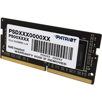 Память DDR4 16Gb 2400MHz Patriot PSD416G240081S RTL PC4-19200 CL17 SO-DIMM 260-pin 1.2В -3