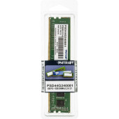 Память DDR4 4Gb 2400MHz Patriot PSD44G240081 RTL PC4-19200 CL17 DIMM 288-pin 1.2В single rank