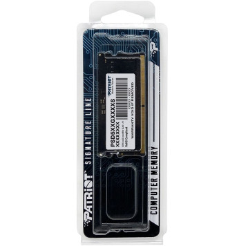 Память DDR5 8Gb 4800MHz Patriot PSD58G480041S RTL PC5-38400 CL40 SO-DIMM 260-pin 1.1В single rank -4