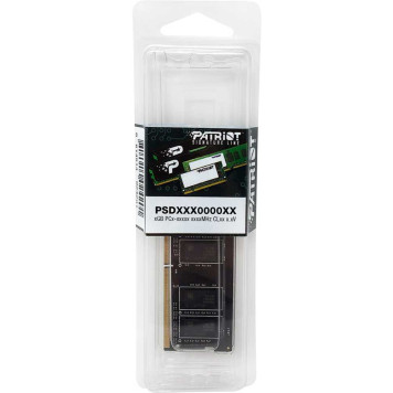 Память DDR4 16Gb 2400MHz Patriot PSD416G240081S RTL PC4-19200 CL17 SO-DIMM 260-pin 1.2В -4