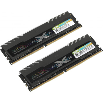 Память DDR4 2x8Gb 3600MHz Silicon Power SP016GXLZU360BDB Xpower Turbine RGB RTL Gaming PC4-28800 CL18 DIMM 288-pin 1.35В kit single rank с радиатором Ret -3