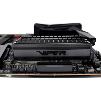 Память DDR4 2x8Gb 3600MHz Patriot PVB416G360C8K Viper 4 Blackout RTL PC4-28800 CL18 DIMM 288-pin 1.35В -4