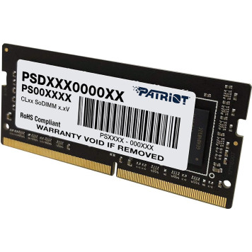 Память DDR4 32Gb 3200MHz Patriot PSD432G32002S Signature RTL PC4-25600 CL22 SO-DIMM 288-pin 1.2В dual rank Ret -2