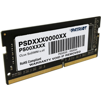 Память DDR4 32Gb 3200MHz Patriot PSD432G32002S Signature RTL PC4-25600 CL22 SO-DIMM 288-pin 1.2В dual rank Ret -1