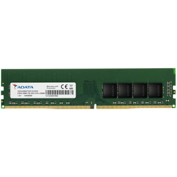Память DDR4 8Gb 2666MHz A-Data AD4U26668G19-SGN RTL PC4-21300 CL19 UDIMM 288-pin 1.35В 