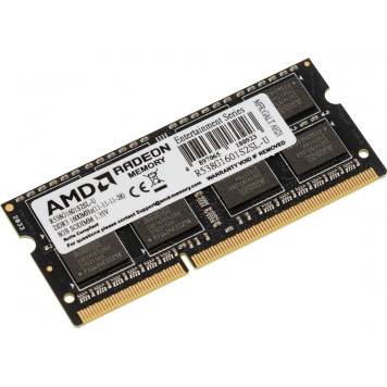 Память DDR3L 8Gb 1600MHz AMD R538G1601S2SL-U RTL PC3-12800 CL11 SO-DIMM 204-pin 1.35В -3