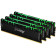 Память DDR4 4x8GB 3600MHz Kingston KF436C16RBAK4/32 Fury Renegade RGB RTL Gaming PC4-28800 CL16 DIMM 288-pin 1.35В kit single rank с радиатором Ret 