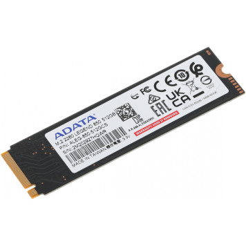 Накопитель SSD A-Data PCI-E 4.0 x4 512Gb ALEG-850-512GCS Legend 850 M.2 2280 -8