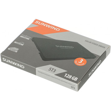 Накопитель SSD SunWind SATA III 128Gb SWSSD128GS2T ST3 2.5