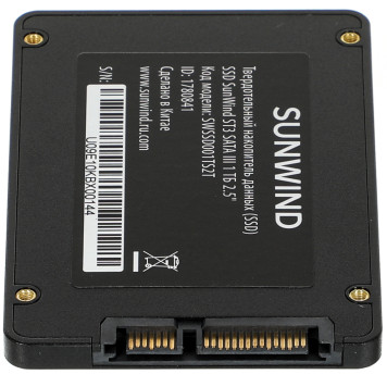 Накопитель SSD SunWind SATA III 1Tb SWSSD001TS2T ST3 2.5