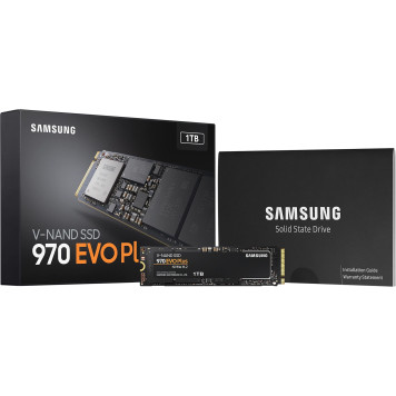 Накопитель SSD Samsung PCIe 3.0 x4 1TB MZ-V7S1T0B/AM 970 EVO Plus M.2 2280 -1