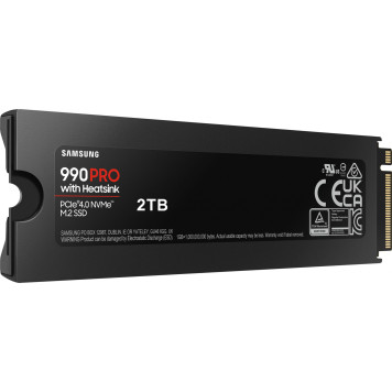 Накопитель SSD Samsung PCIe 4.0 x4 2TB MZ-V9P2T0CW 990 Pro M.2 2280 -4