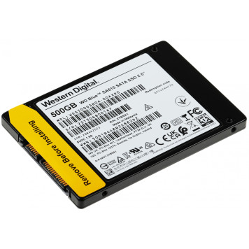 Накопитель SSD WD SATA-III 500GB WDS500G3B0A Blue 2.5