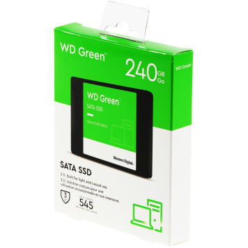 Накопитель SSD WD SATA-III 240GB WDS240G3G0A Green 2.5