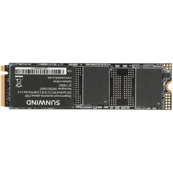 Накопитель SSD SunWind PCIe 3.0 x4 512GB SWSSD512GN3T NV3 M.2 2280 -7