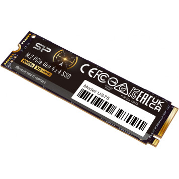 Накопитель SSD Silicon Power PCI-E 4.0 x4 1TB SP01KGBP44US7505 US75 M.2 2280 -4