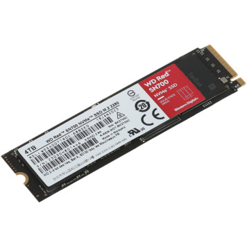 Накопитель SSD WD Original PCIe x4 4TB WDS400T1R0C Red SN700 M.2 2280 -4