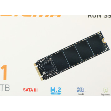 Накопитель SSD Digma SATA III 1Tb DGSR1001TS93T Run S9 M.2 2280 -5