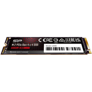 Накопитель SSD Silicon Power PCI-E 4.0 x4 500Gb SP500GBP44UD9005 M-Series UD90 M.2 2280 -1