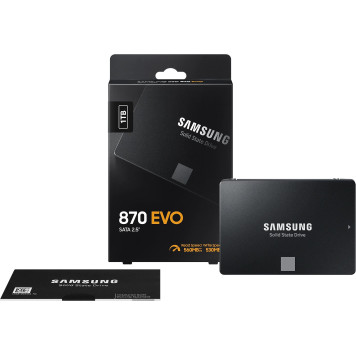 Накопитель SSD Samsung SATA-III 1TB MZ-77E1T0B/AM 870 EVO 2.5