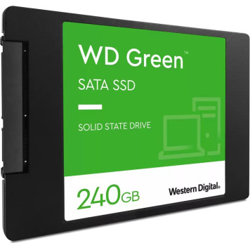 Накопитель SSD WD SATA-III 240GB WDS240G3G0A Green 2.5