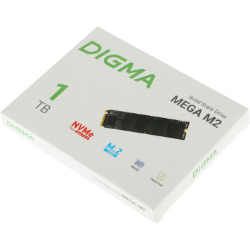 Накопитель SSD Digma PCI-E 3.0 x4 1Tb DGSM3001TM23T MEGA M2 M.2 2280 -4
